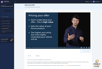 module 3 - Seed Launch