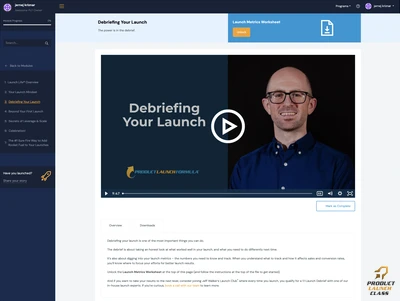 module 6 - Launch Life